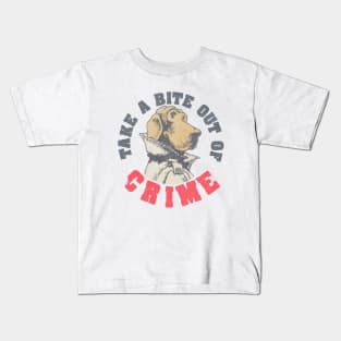 Take a Tit Out of Crime Kids T-Shirt